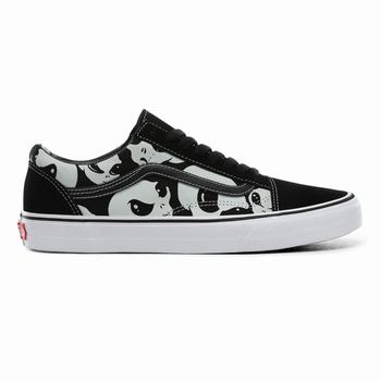 Vans Alien Ghosts Old Skool - Miesten Tennarit - Mustat/Valkoinen